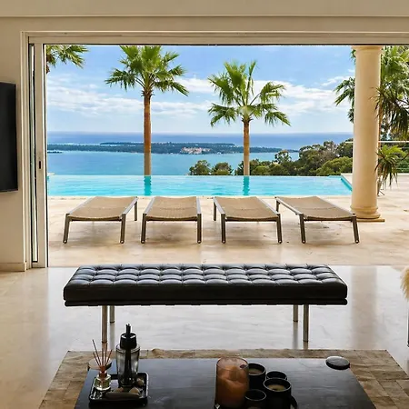 Clos Des Iles - Sea View Villa With Pool, Super Cannes *