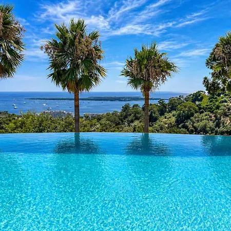 Clos Des Iles - Sea View Villa With Pool, Super Cannes ヴィラ