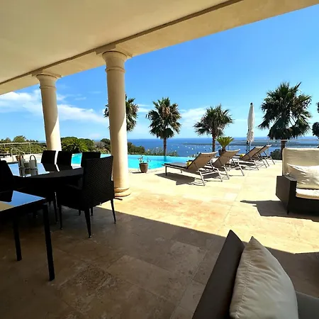 Clos Des Iles - Sea View Villa With Pool, Super Cannes ヴィラ