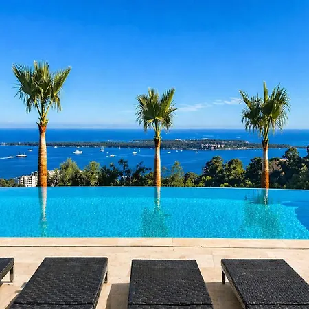 Clos Des Iles - Sea View Villa With Pool, Super Cannes * ヴァロリス